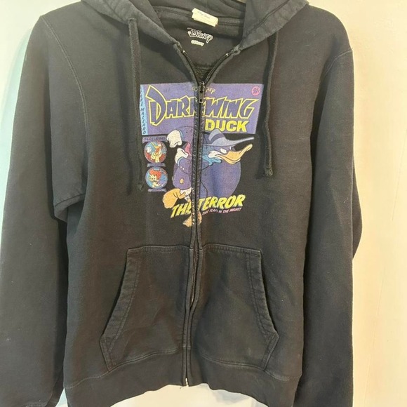 Disney Darkwing Duck the terror zippy hoodie. Kid size small. - Picture 3 of 8